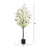 5’ Bougainvillea Artificial Tree by Nearly Natural