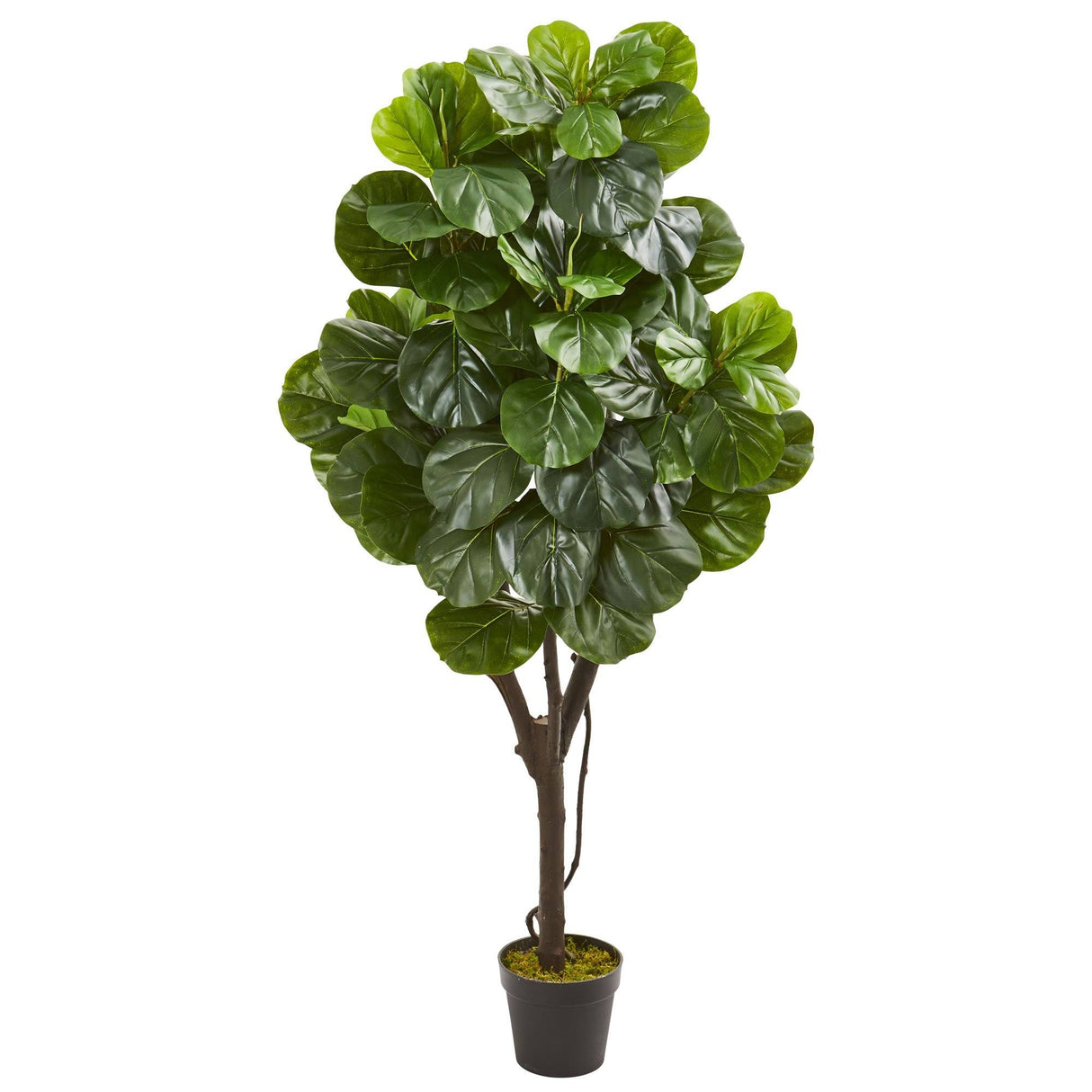 5’ Fiddle Leaf Fig Artificial Tree by Nearly Natural