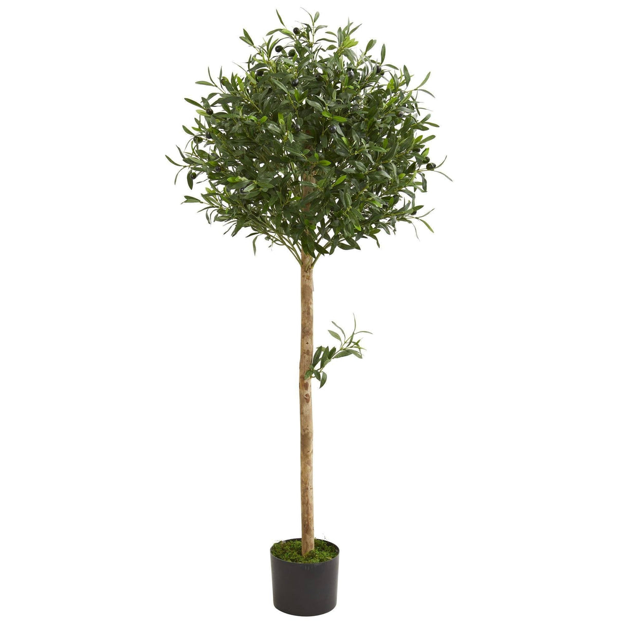 5’ Olive Topiary Artificial Tree by Nearly Natural