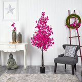 6’ Bougainvillea Artificial Tree by Nearly Natural