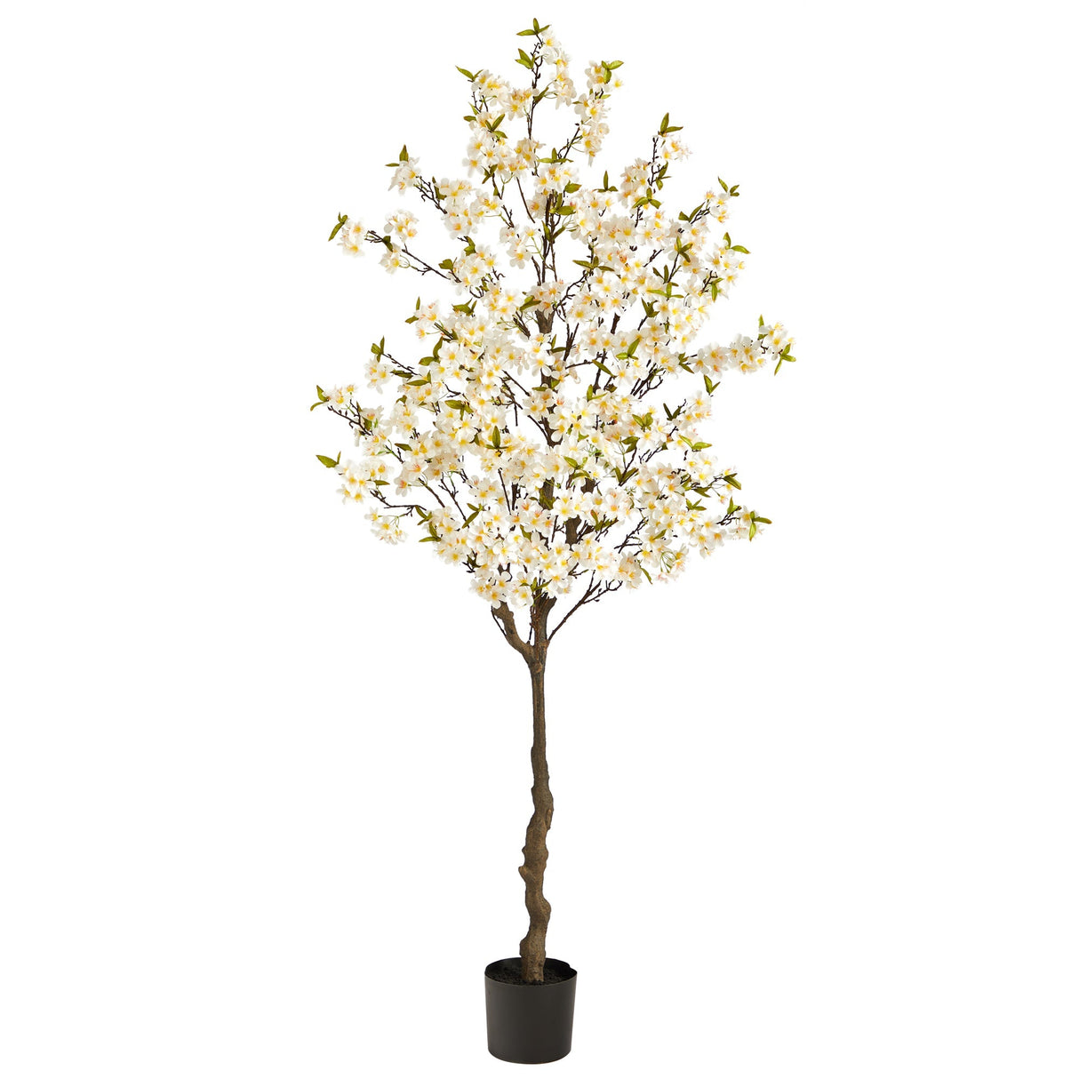 6.5’ Apple Flower Artificial Tree by Nearly Natural