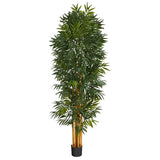 6.5’ Phoenix Palm Artificial tree with Natural Trunk by Nearly Natural