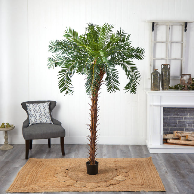 7’ Cycas Palm Artificial Tree by Nearly Natural