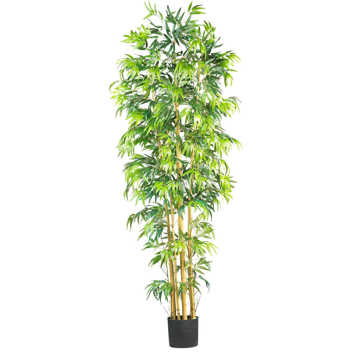 7' Multi Bambusa Bamboo Silk Tree by Nearly Natural