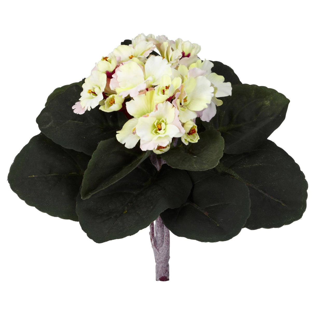 9” African Violet Artificial Plant (Set of 6) by Nearly Natural