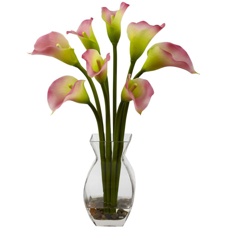 Classic Calla Lily Arrangement by Nearly Natural