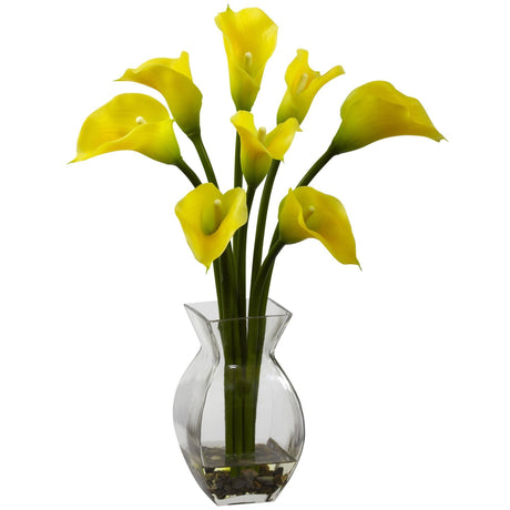 Classic Calla Lily Arrangement by Nearly Natural