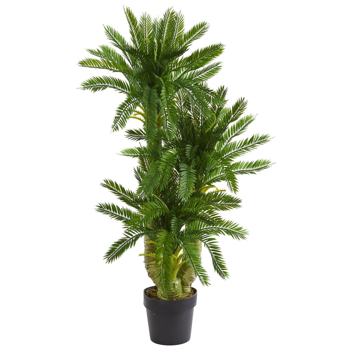 Triple Potted Cycas Artificial Plant by Nearly Natural