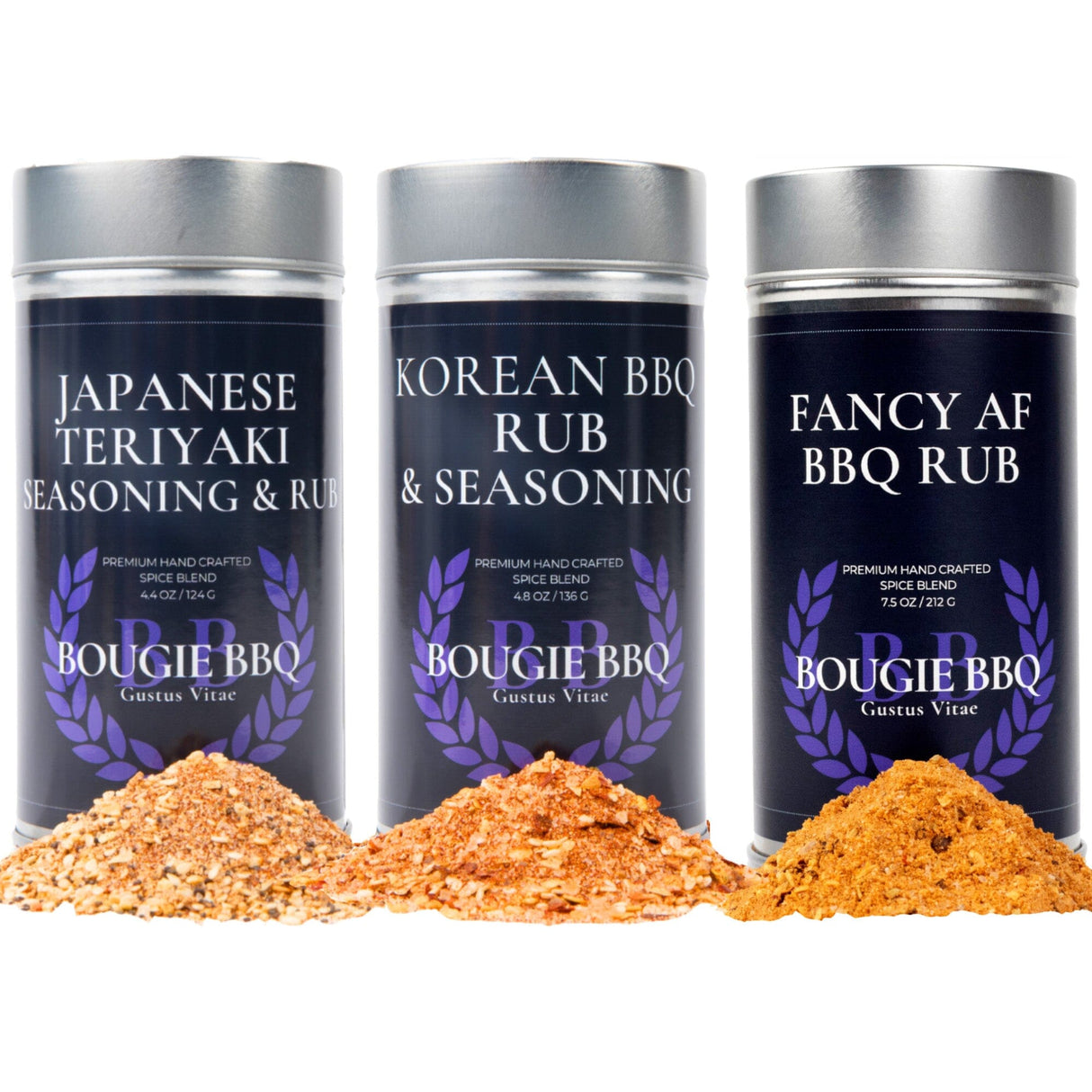 Asian BBQ Seasonings Collection - 3 Pack by Gustus Vitae