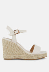 augie woven wedge sandals by London Rag