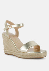 augie woven wedge sandals by London Rag