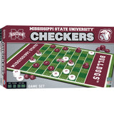 Mississippi State Bulldogs Checkers Board Game by MasterPieces Puzzle Company INC