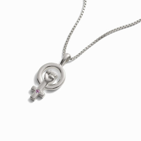 Woman Power Necklace by Awe Inspired