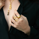 Snake Wrap Ring by Awe Inspired