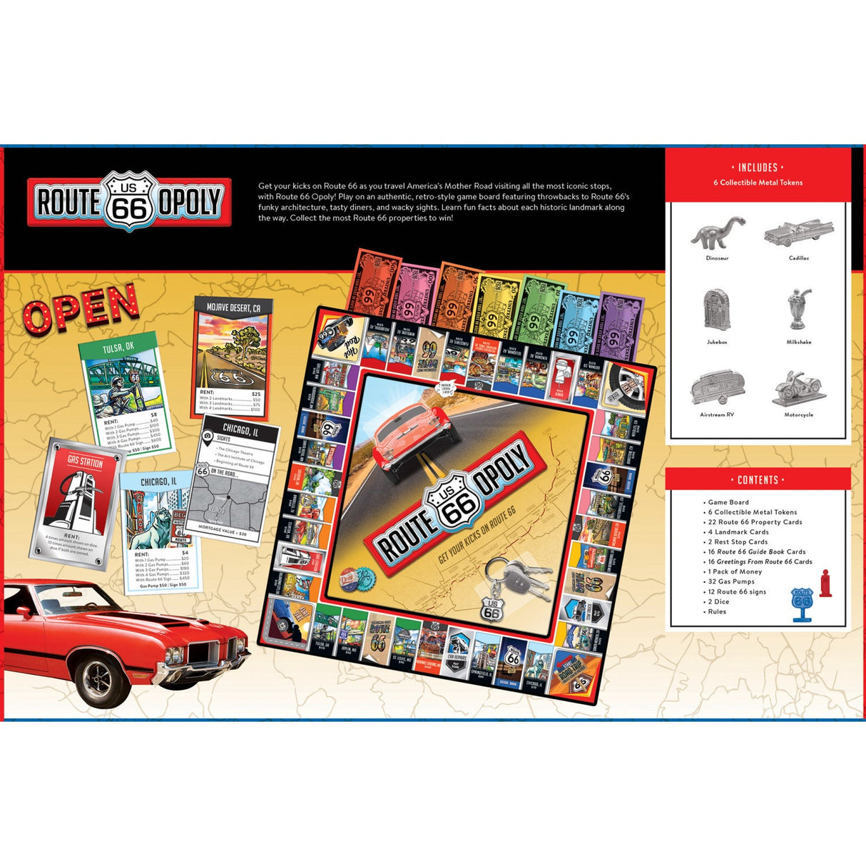 Route 66 Opoly by MasterPieces Puzzle Company INC