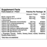 B12 Energy Plus Vitamin Patch by PatchAid