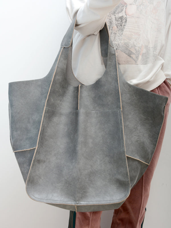 Split-Joint Tote Bags Handbags by migunica