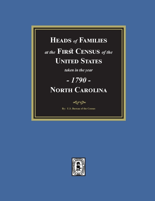 1790 Census of North Carolina - Paperback by Books by splitShops