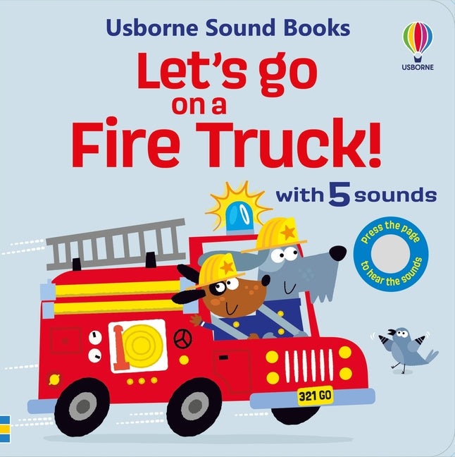 Let's Go on a Fire Truck - Board Book by Books by splitShops