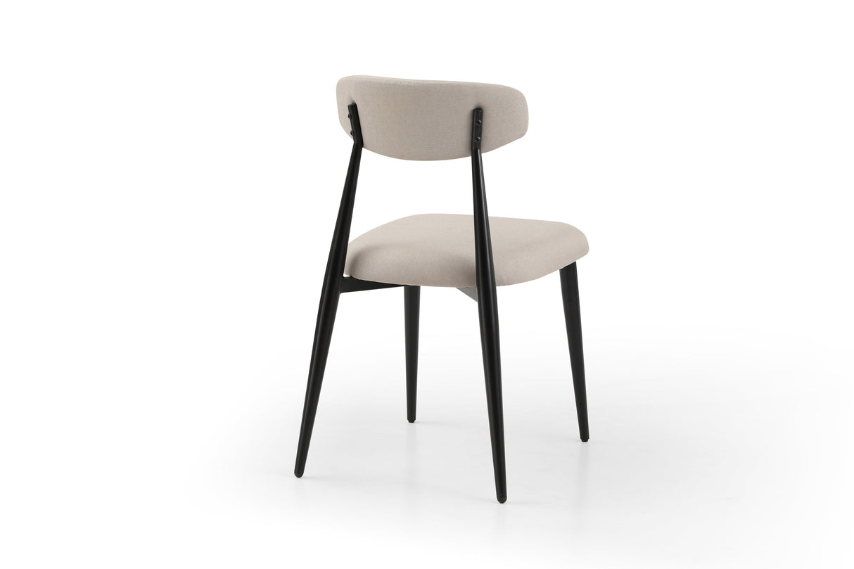 Set of 4 Upholstered Dining Chairs by Blak Hom