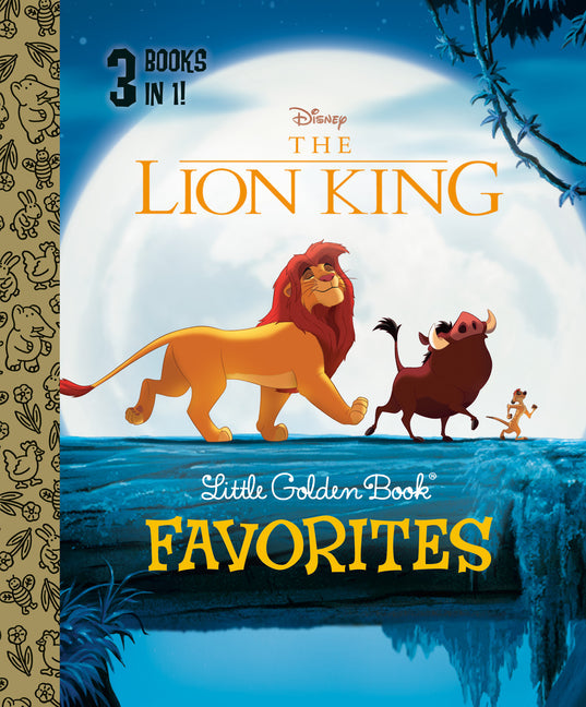 The Lion King Little Golden Book Favorites (Disney the Lion King) - Hardcover by Books by splitShops