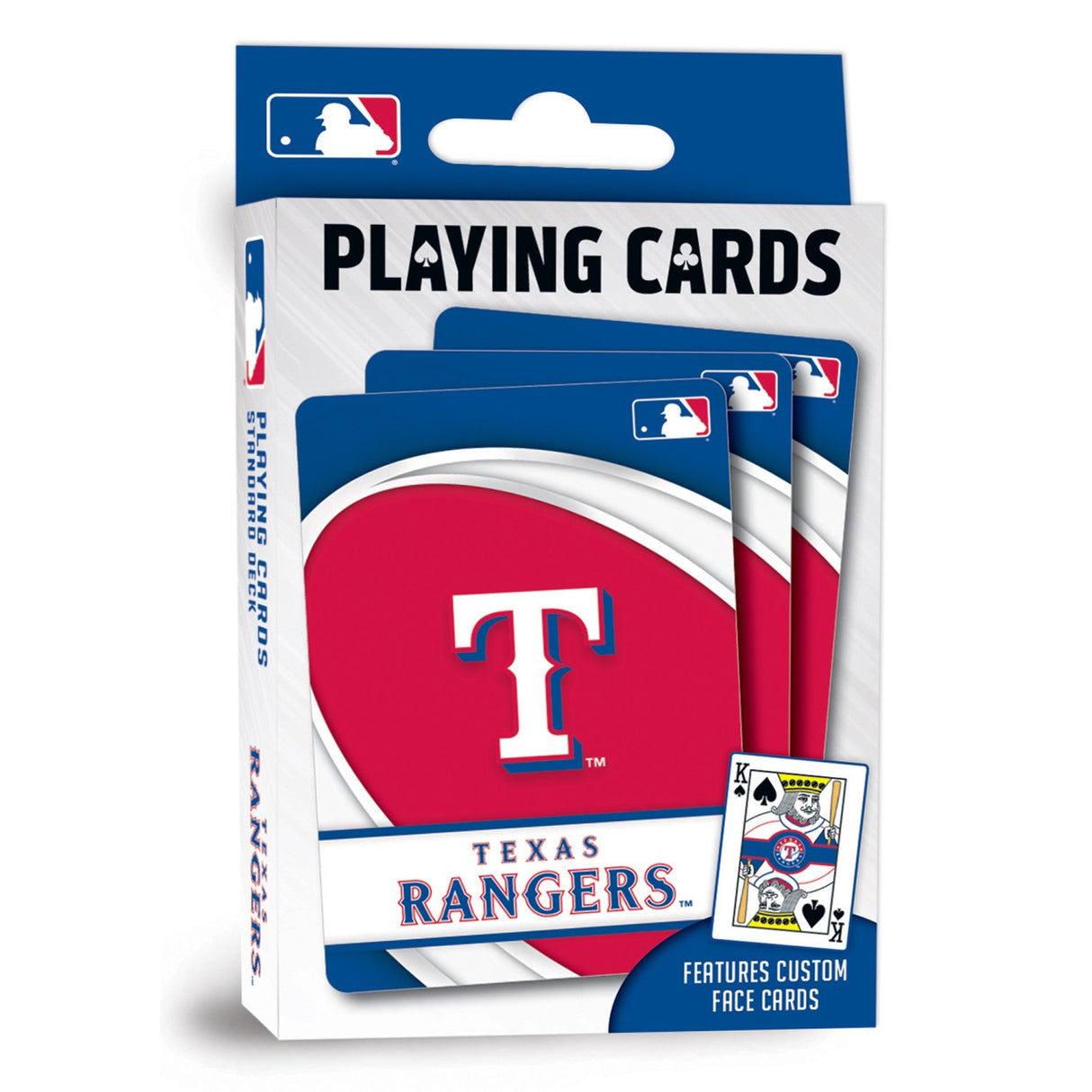 Texas Rangers Playing Cards - 54 Card Deck by MasterPieces Puzzle Company INC