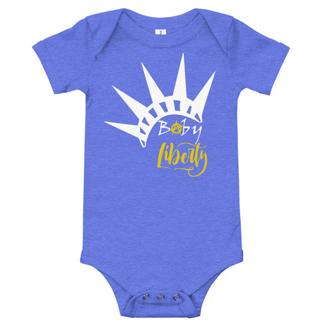 Baby Liberty Baby short sleeve one piece by Proud Libertarian