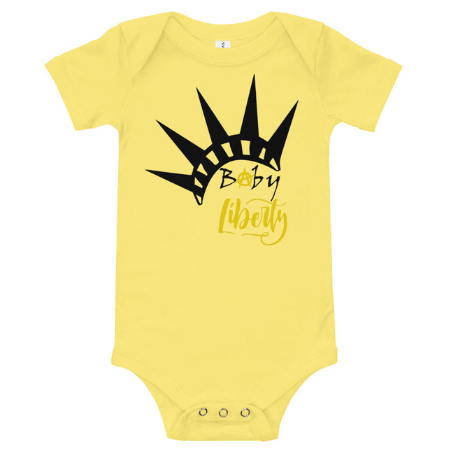 Baby Liberty Baby short sleeve one piece by Proud Libertarian