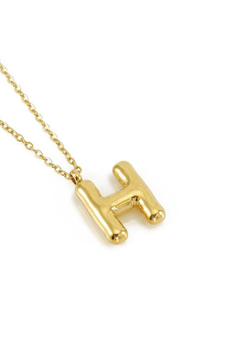 Balloon Initial Necklace by Embellish Your Life