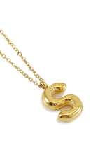 Balloon Initial Necklace by Embellish Your Life