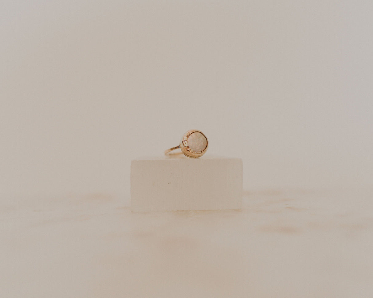 Baroque Pearl Shine On Ring by Toasted Jewelry