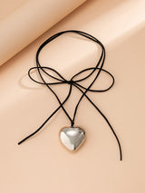 Alloy Heart Shape Necklaces Accessories by migunica