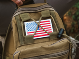 Tactical USA Flag Patch with Detachable Backing by Jupiter Gear Home