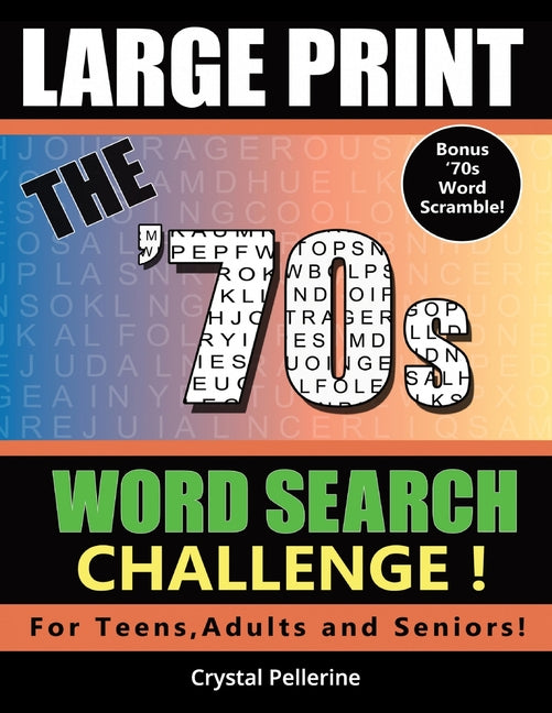 The '70s Word Search Challenge ! - Paperback by Books by splitShops