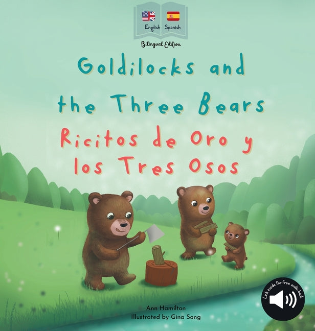 Goldilocks and the Three Bears Ricitos de Oro y los Tres Osos: A bilingual Spanish & English book for children - Hardcover by Books by splitShops