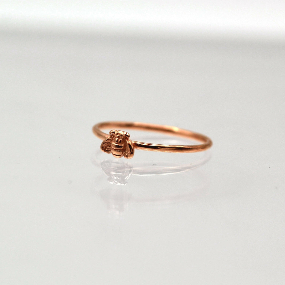 14k Happy Bee Gold Ring by VicStoneNYC Fine Jewelry