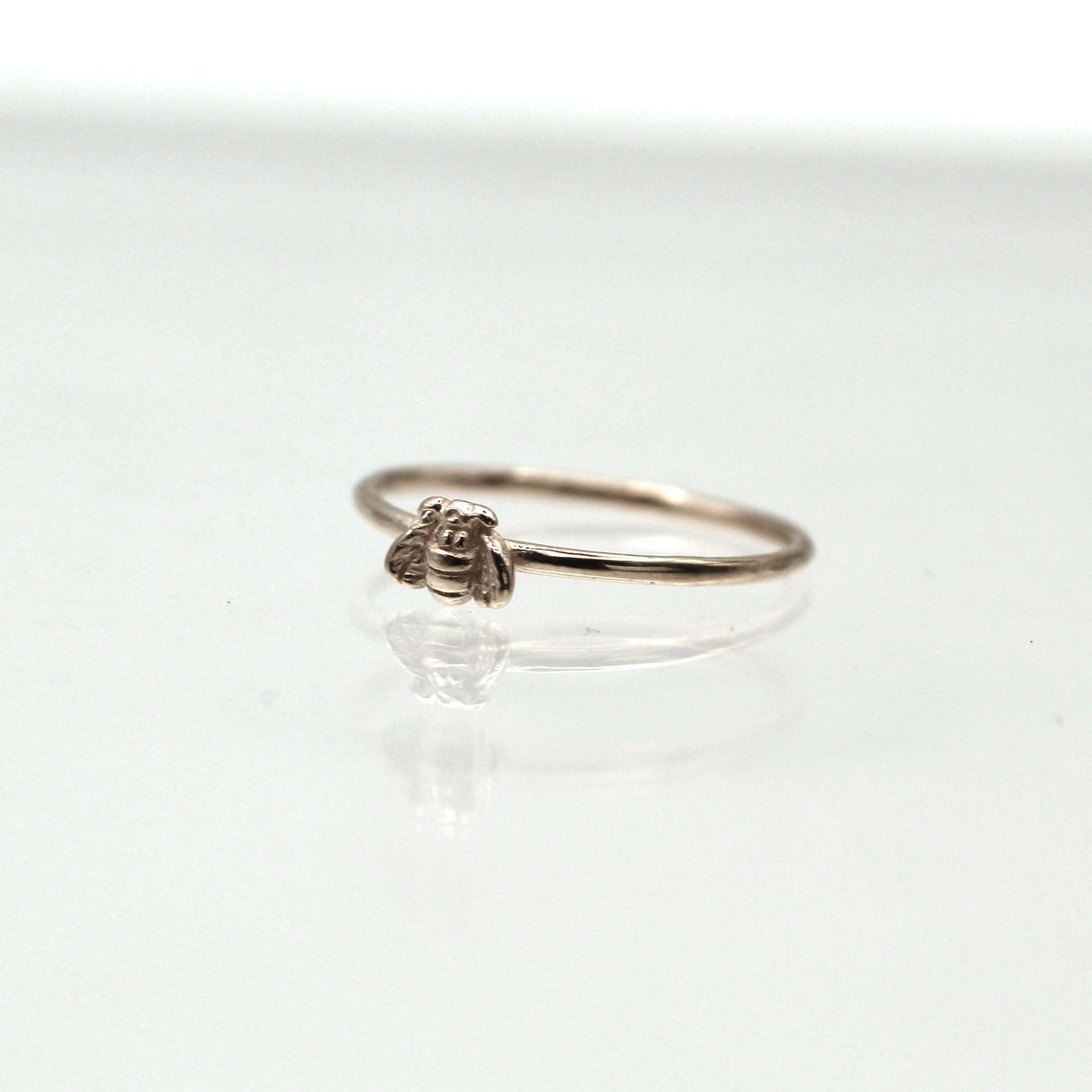 14k Happy Bee Gold Ring by VicStoneNYC Fine Jewelry