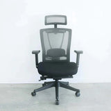 MotionGrey - Motion CloudMesh Ergonomic Office Chair by Level Up Desks