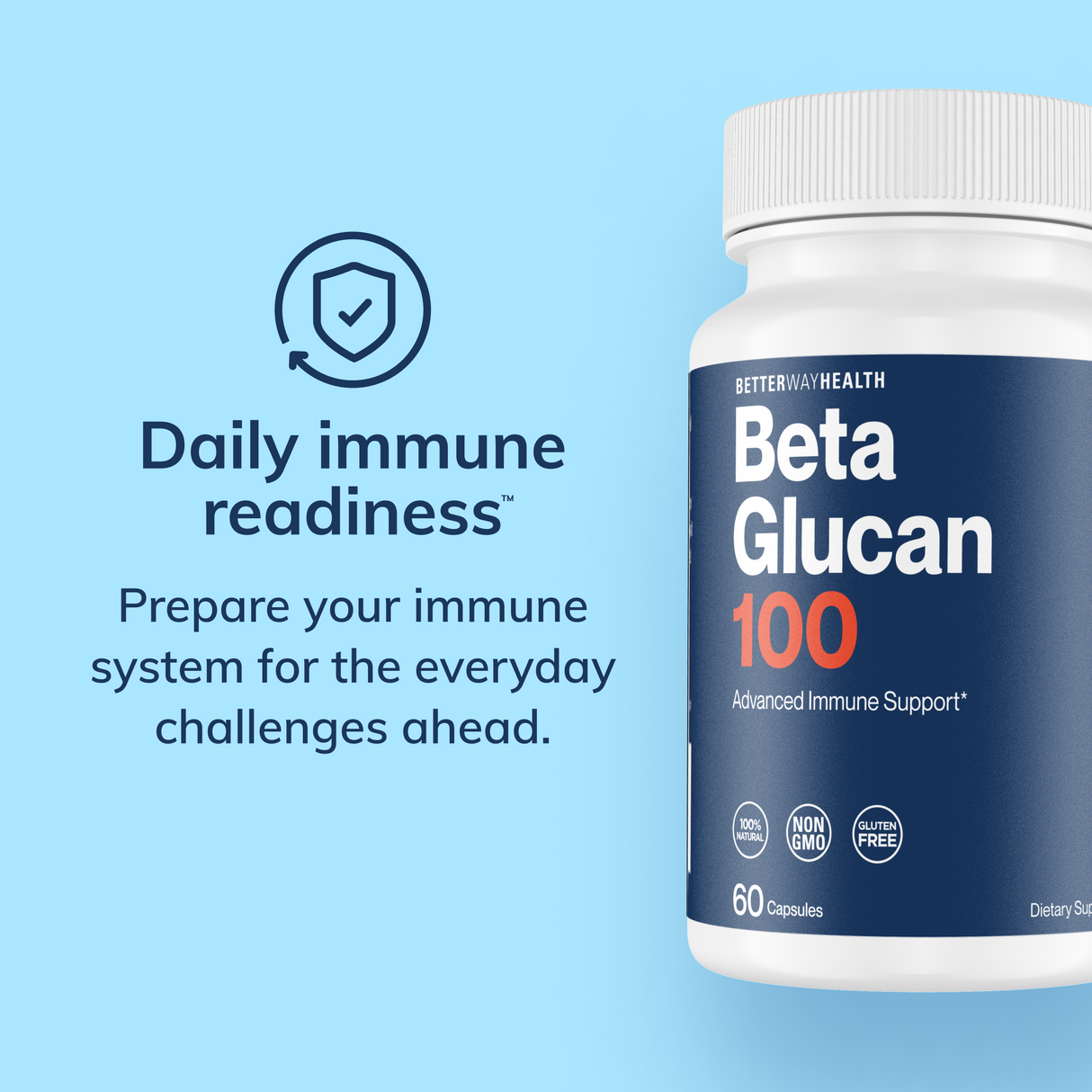 Beta Glucan 100 by Better Way Health