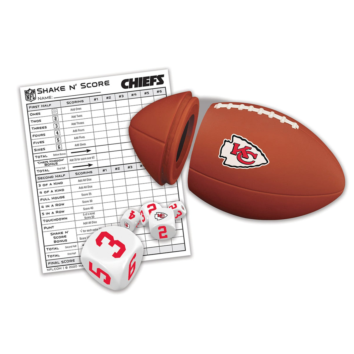 Kansas City Chiefs Shake n' Score by MasterPieces Puzzle Company INC