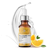 BH DERMCENTER Hyaluronic Acid & Vitamin C Anti Aging Serum - Moisturizes and Brightens Skin  2 oz by  Los Angeles Brands