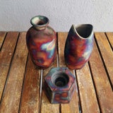 Raku  Pottery Birthday Gift Set - Keihatsu, Koi, Koban by RAAQUU