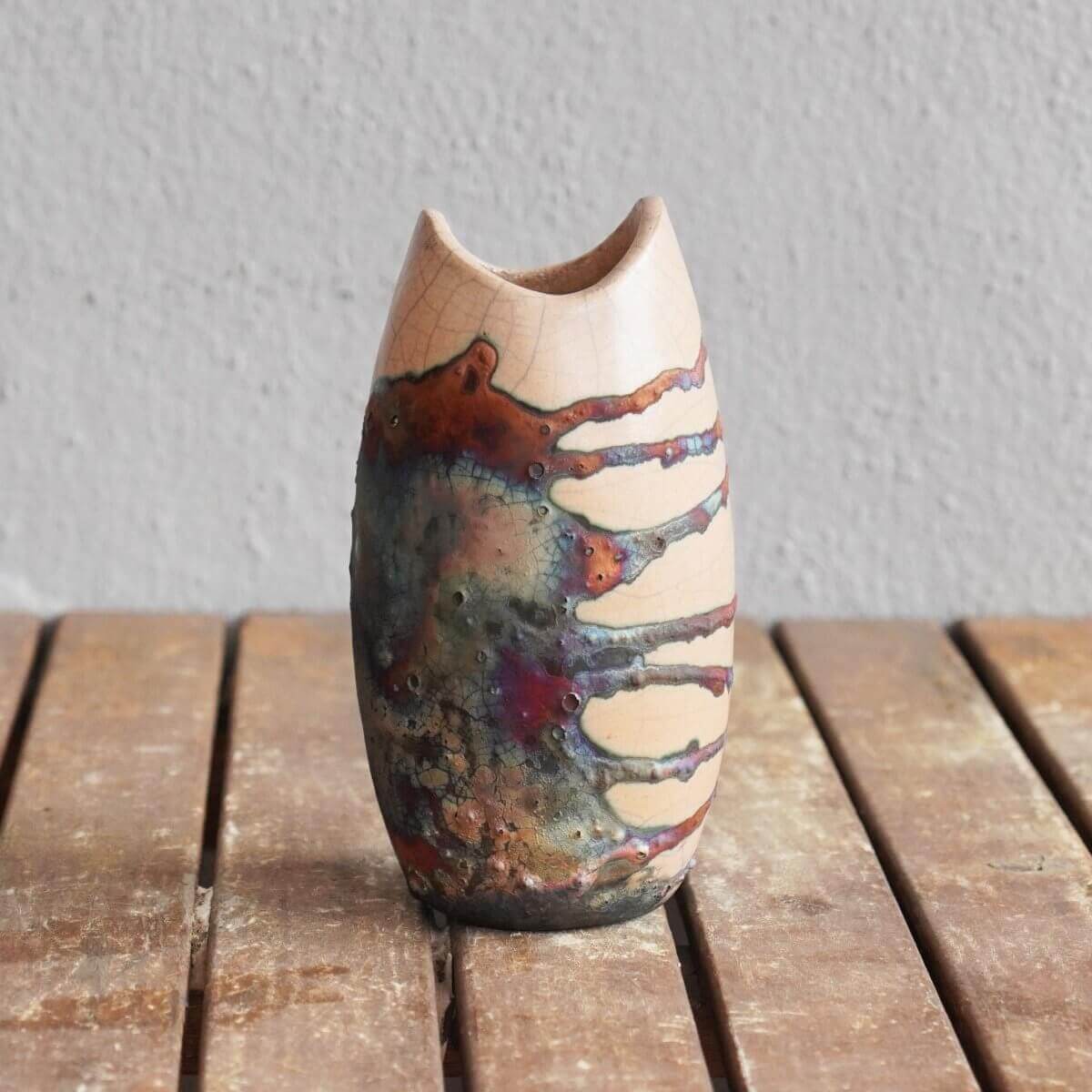 Raku  Pottery Birthday Gift Set - Keihatsu, Koi, Koban by RAAQUU