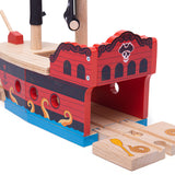 Pirate Galleon by Bigjigs Toys US