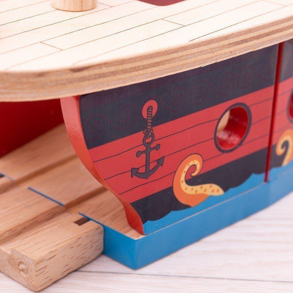 Pirate Galleon by Bigjigs Toys US