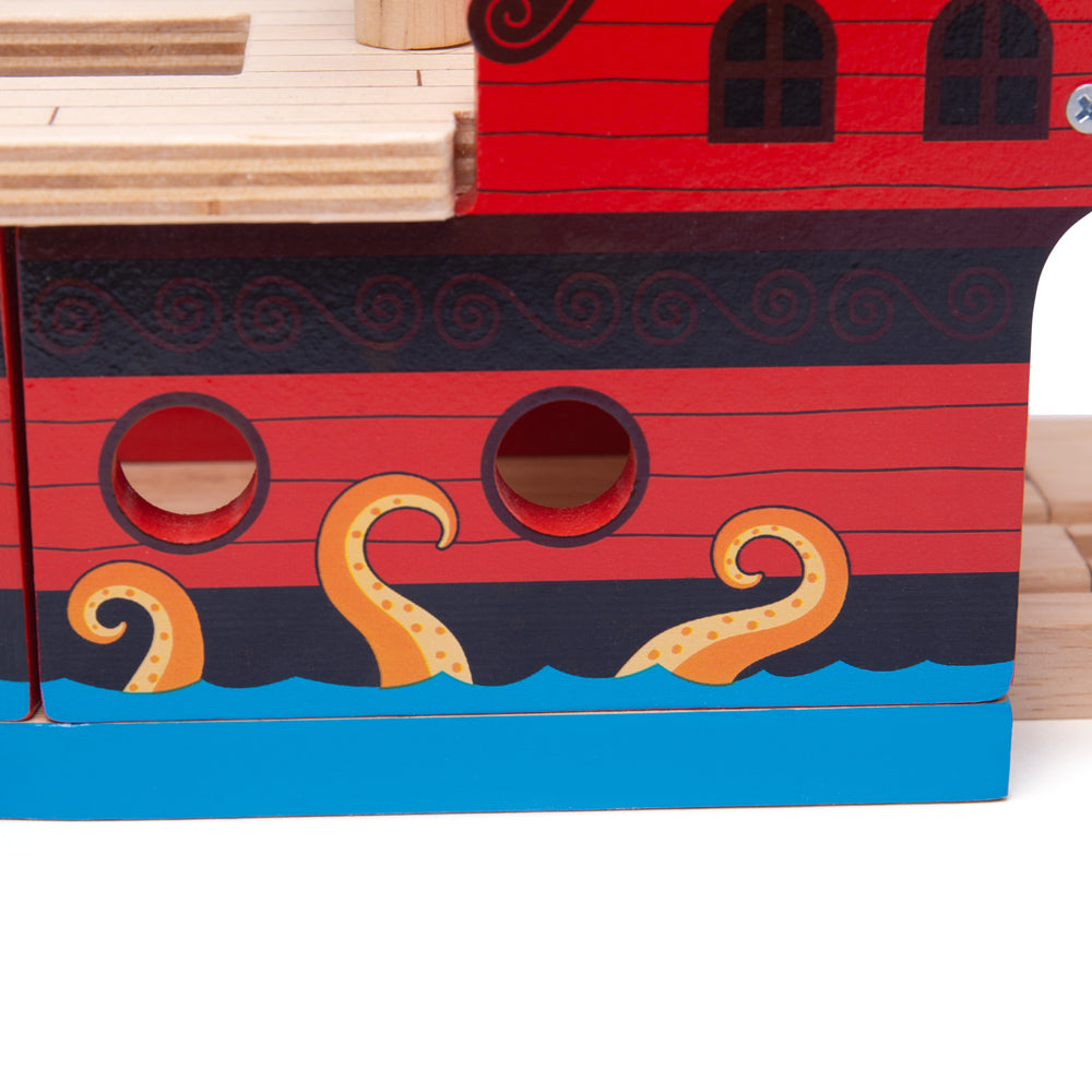 Pirate Galleon by Bigjigs Toys US