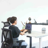 MotionGrey - Motion CloudMesh Ergonomic Office Chair by Level Up Desks