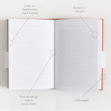 Feel: My Blank Journal (Dusty Rose) by Promptly Journals