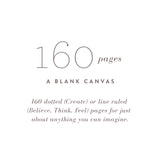 Think: My Blank Journal (Amber) by Promptly Journals