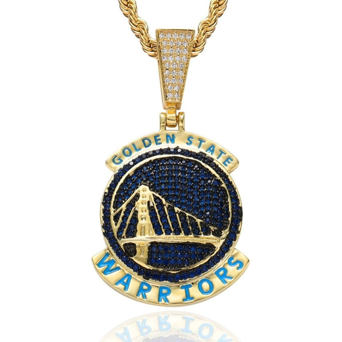 Bling Proud X NBA Golden State Warriors Pendant by Bling Proud | Urban Jewelry Online Store